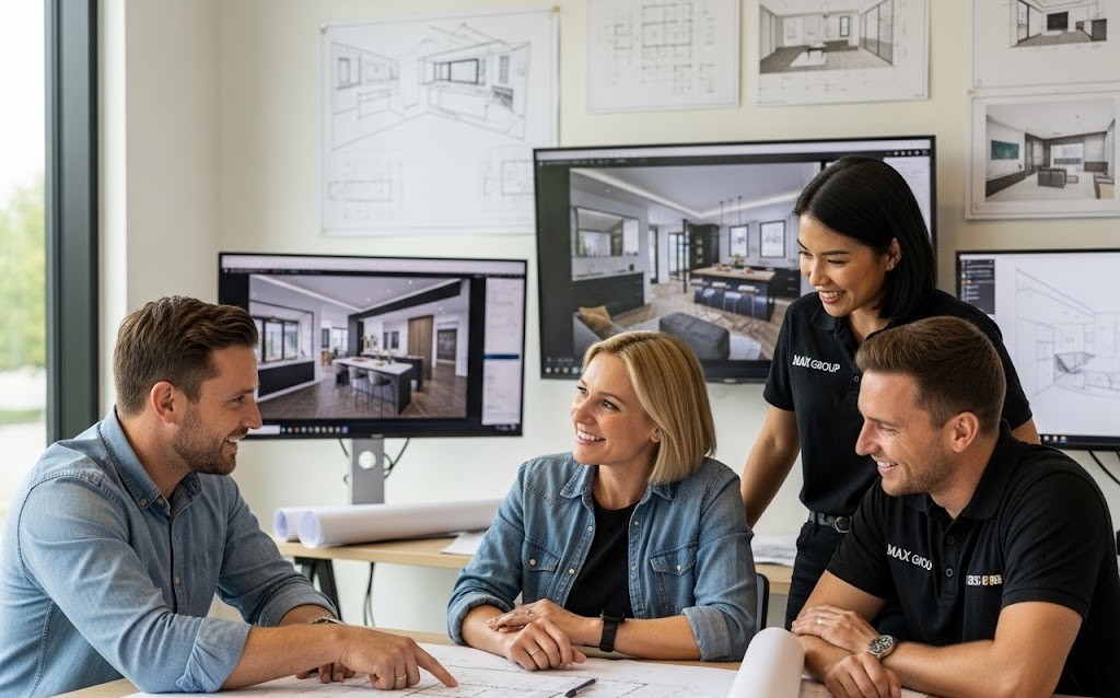 Max Grup Tadilat ve Temizlik Ekibi Çalışma Ortamı